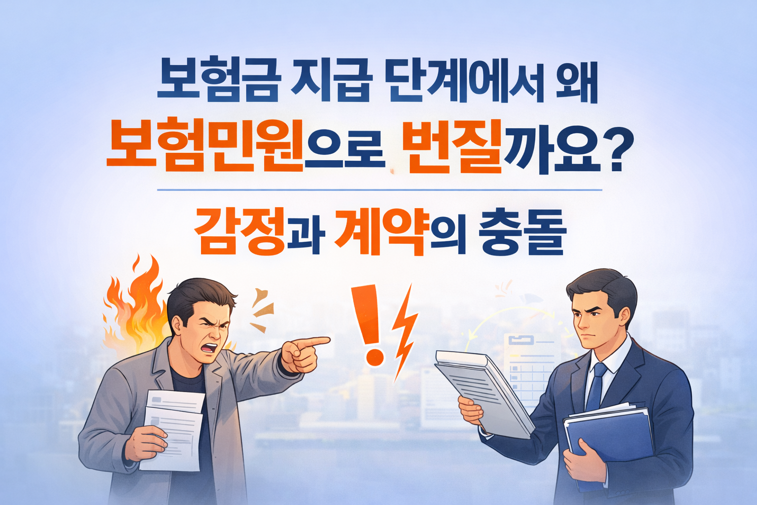 보험민원6편_보험긍 지급단계 민원_AI제작