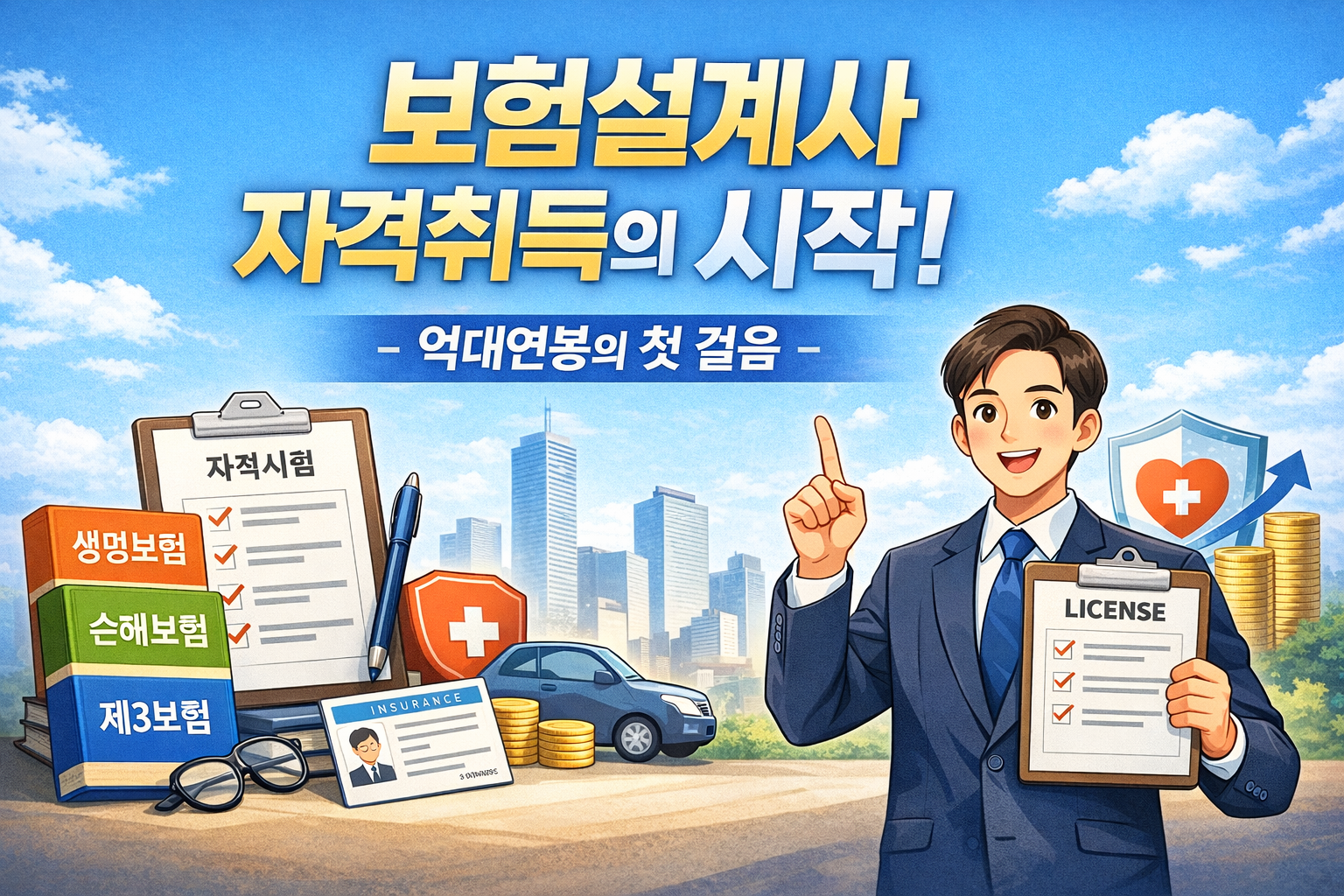 억대 연봉자의 이미지를 그린 썸네일