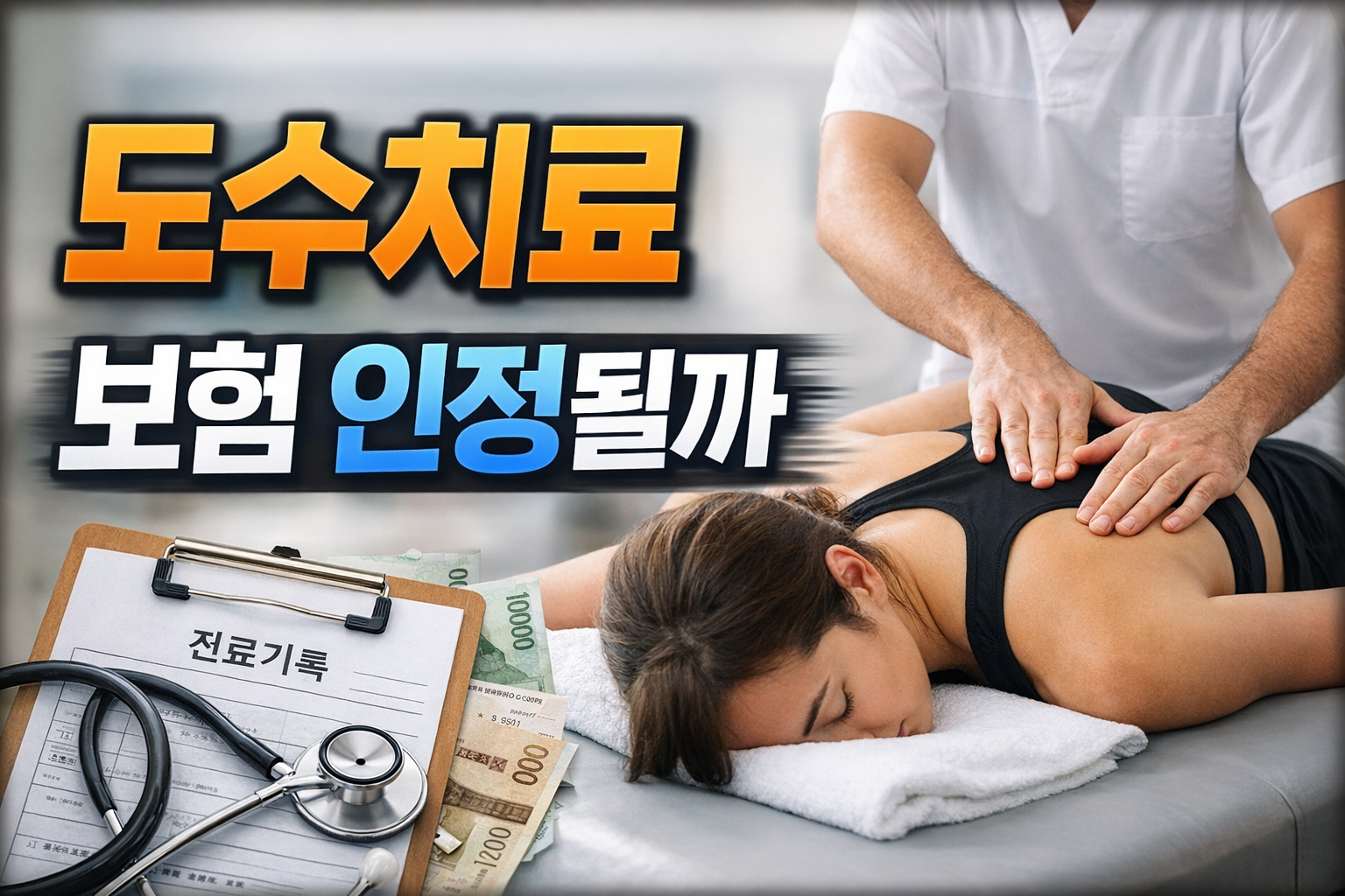 도수치료 실손보험 인정 기준 비급여 치료 횟수 제한 비용 심사 설명 썸네일