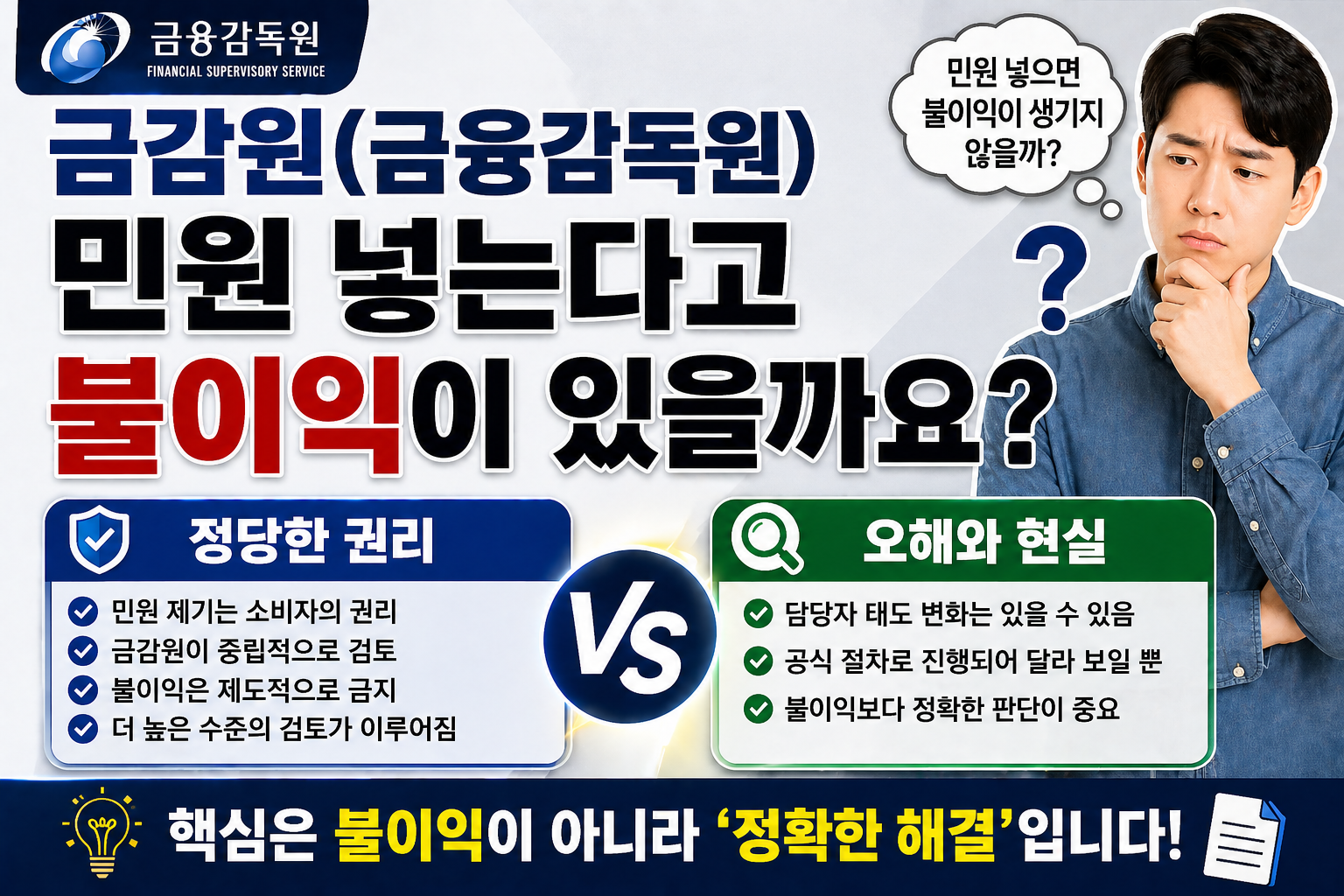 금감원 민원 제기 후 불이익이 있는지 오해와 현실을 설명하는 썸네일
