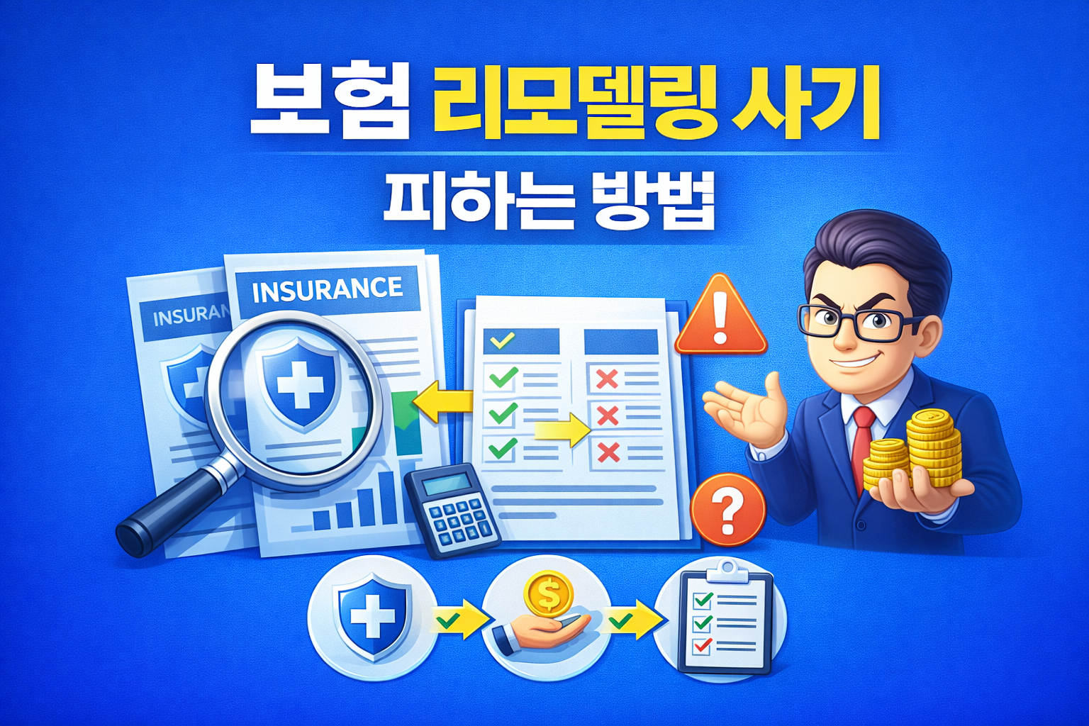 보험 리모델링 사기 피하는 방법 썸네일
