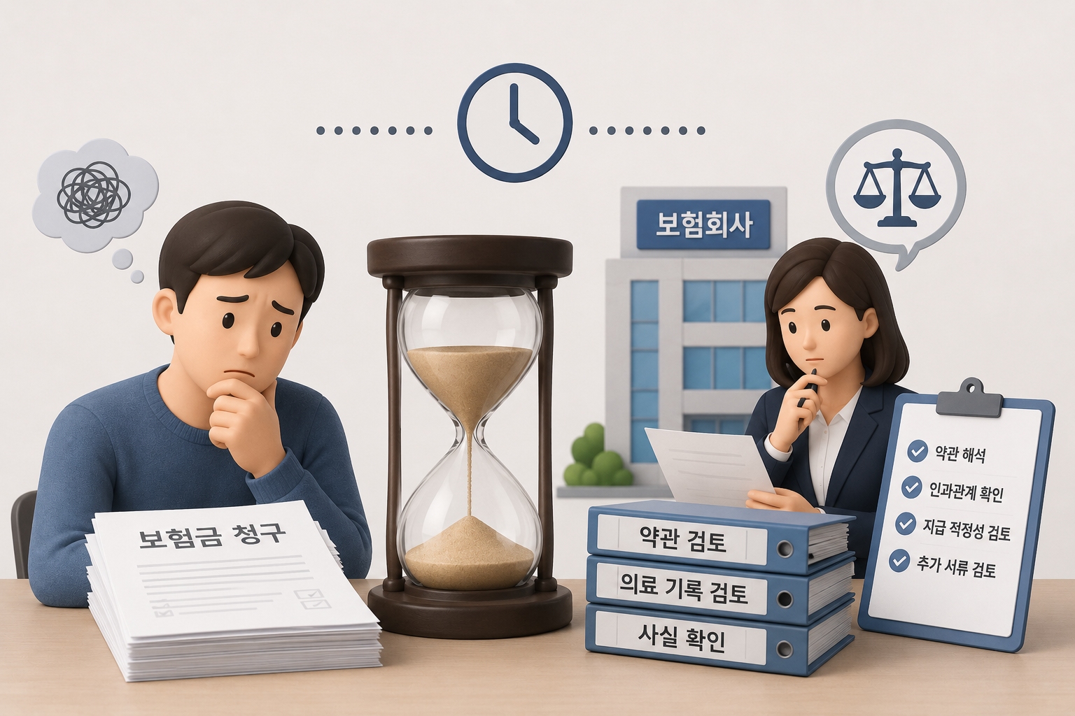 보험 분쟁이 오래 걸리는 이유를 설명하는 썸네일