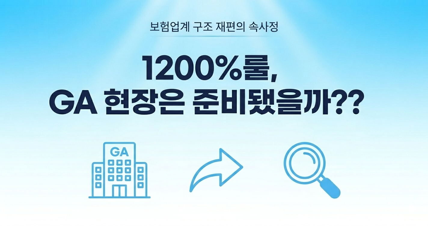 1200%룰, GA현장은 준비됐을까